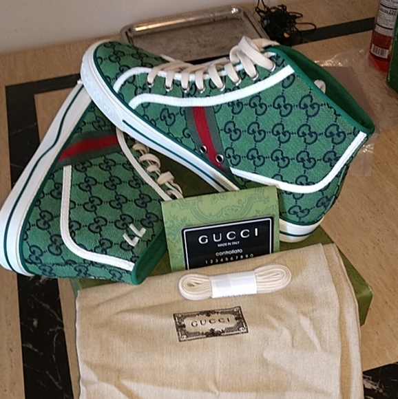 COPY - Size 11 GUCCI 77 HIGHTOPS - Picture 1 of 4